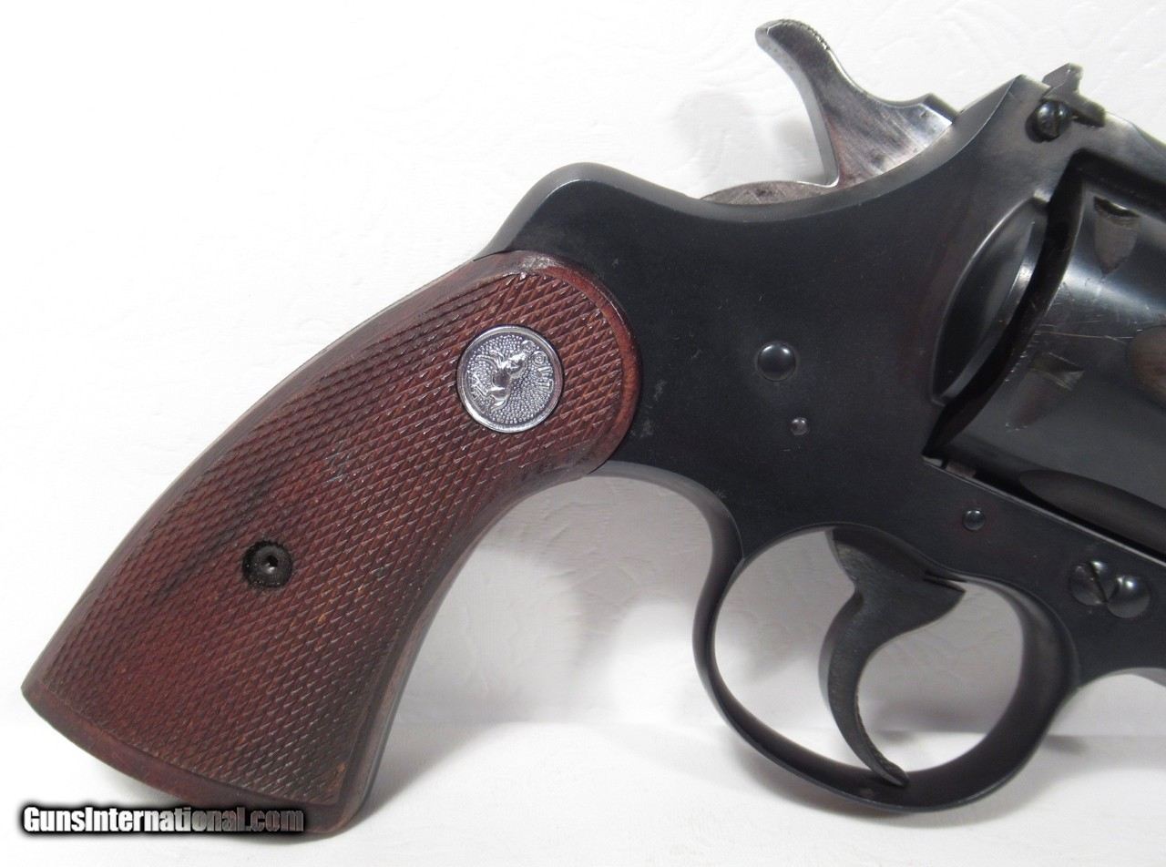 colt officers model revolver history